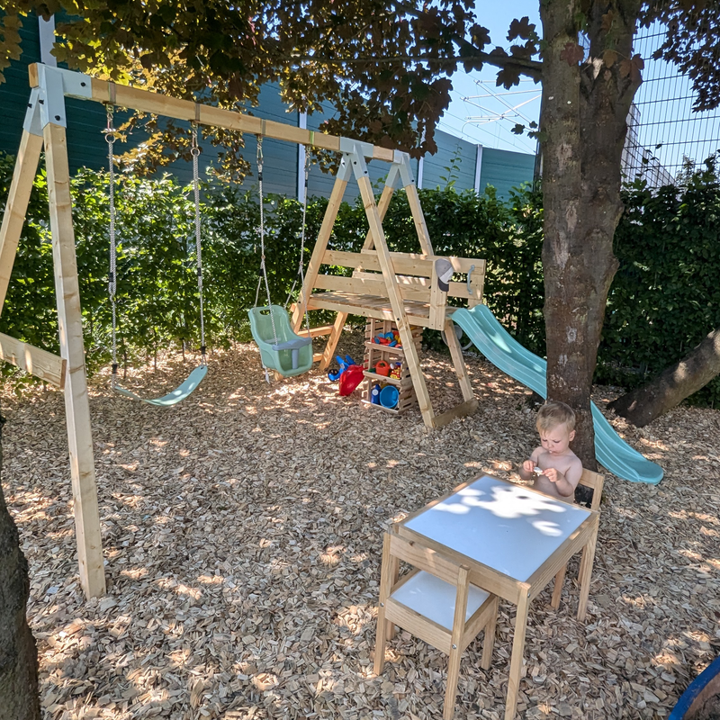 Jeux favorisant le développement dans le jardin