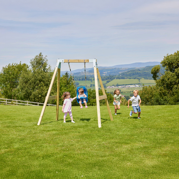 Combien d’espace est nécessaire pour un ensemble de balançoires?