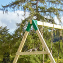 Aire de jeux ClassicPlay Rainier avec double balançoire et toboggan