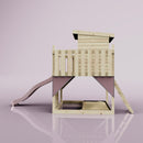 Cabane enfant sur pilotis PolarPlay Aurores boréales