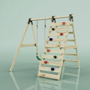 Portique à grimper REBO Lavande