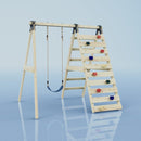 Portique à grimper REBO Lavande