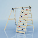 Portique à grimper REBO Lavande