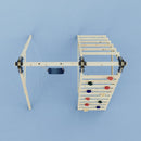 Portique à grimper REBO Lavande