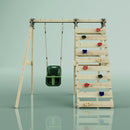 Portique à grimper REBO Violette