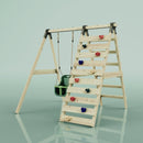 Portique à grimper REBO Violette