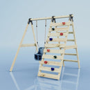 Portique à grimper REBO Violette