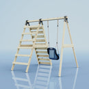 Portique à grimper REBO Violette