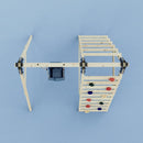 Portique à grimper REBO Violette