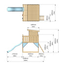 Cabane enfant sur polatis PolarPlay Étoile polaire