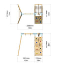 Portique à grimper PolarPlay Cacatoès