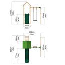 Aire de jeux OutdoorToys Rushmore