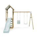 Aire de jeux ClassicPlay Rainier avec double balançoire et toboggan