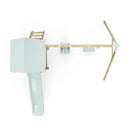 Aire de jeux ClassicPlay Rainier avec double balançoire et toboggan