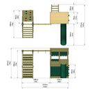 Aire de jeux OutdoorToys Peak