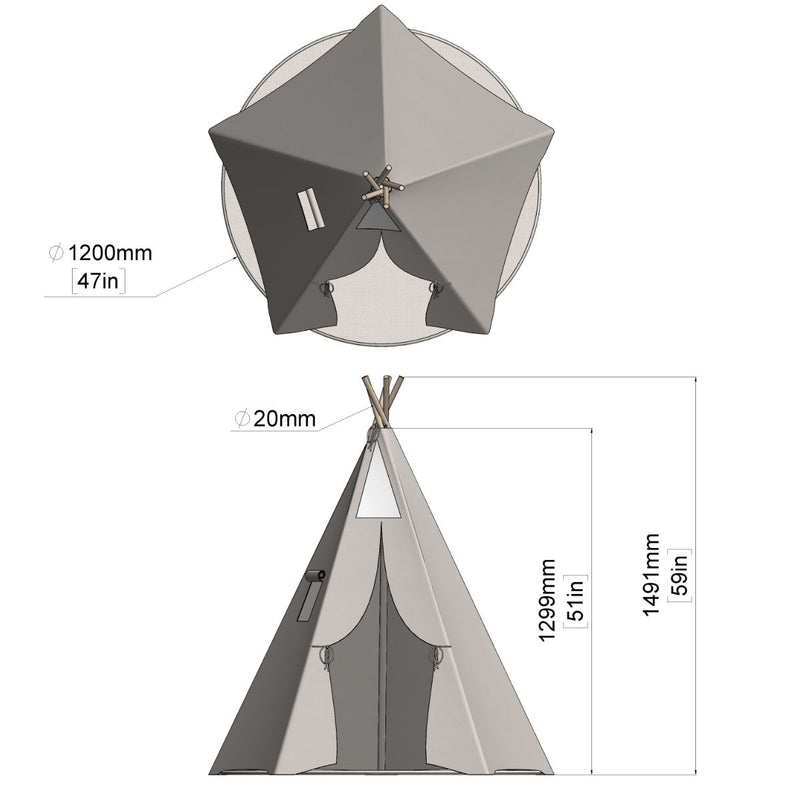 Tipi Tente REBO Elbrus