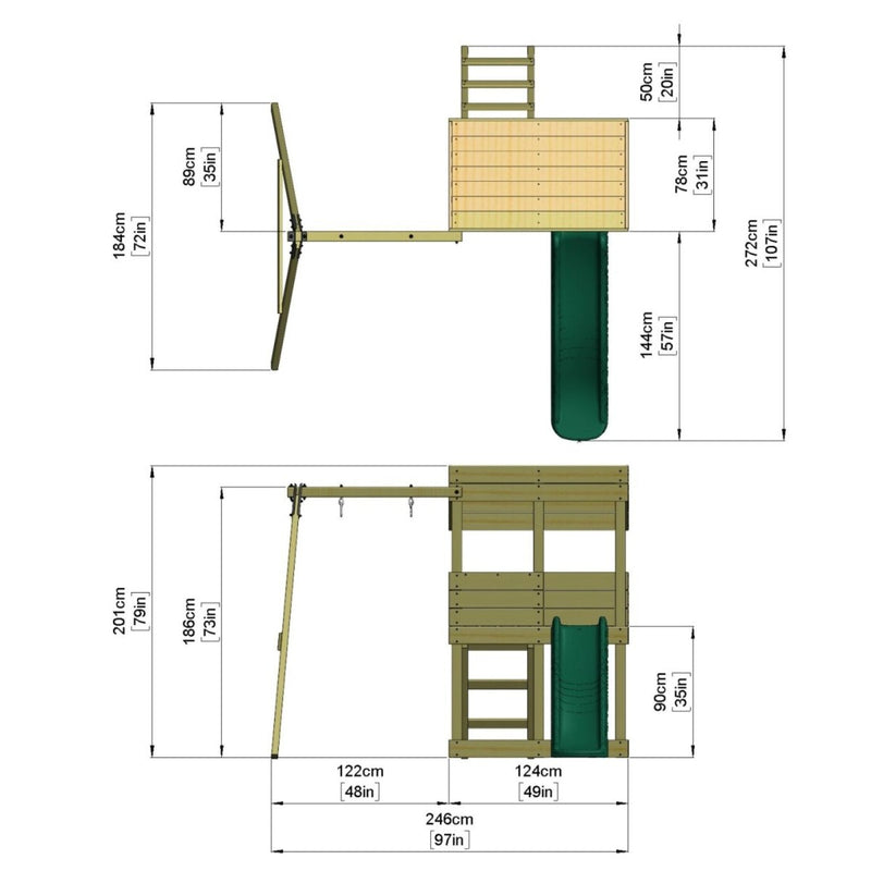 Aire de jeux OutdoorToys Arches