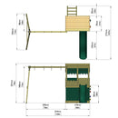 Aire de jeux OutdoorToys Yosemite